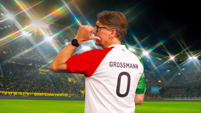Screenshot Erklärfilm Peter Großmann zeigt Rücknummer 0